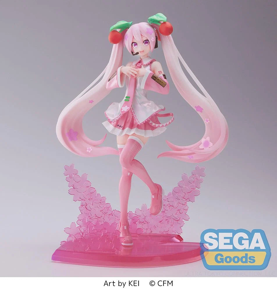 Hatsune Miku - Luminasta Sakura Miku 2023 Prize Figure SEGA