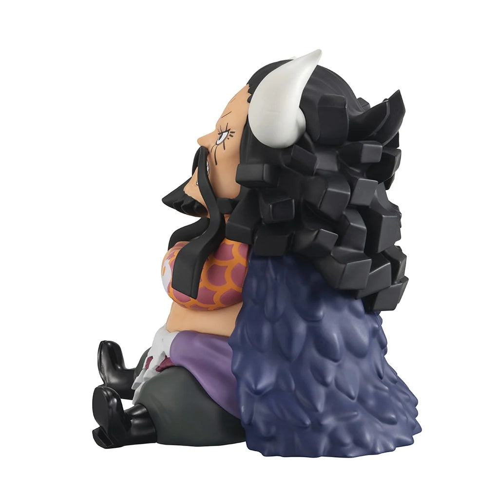 One Piece - Kaido the Beast & Big Mom Set [with gourd & semla] Mini Figure MegaHouse
