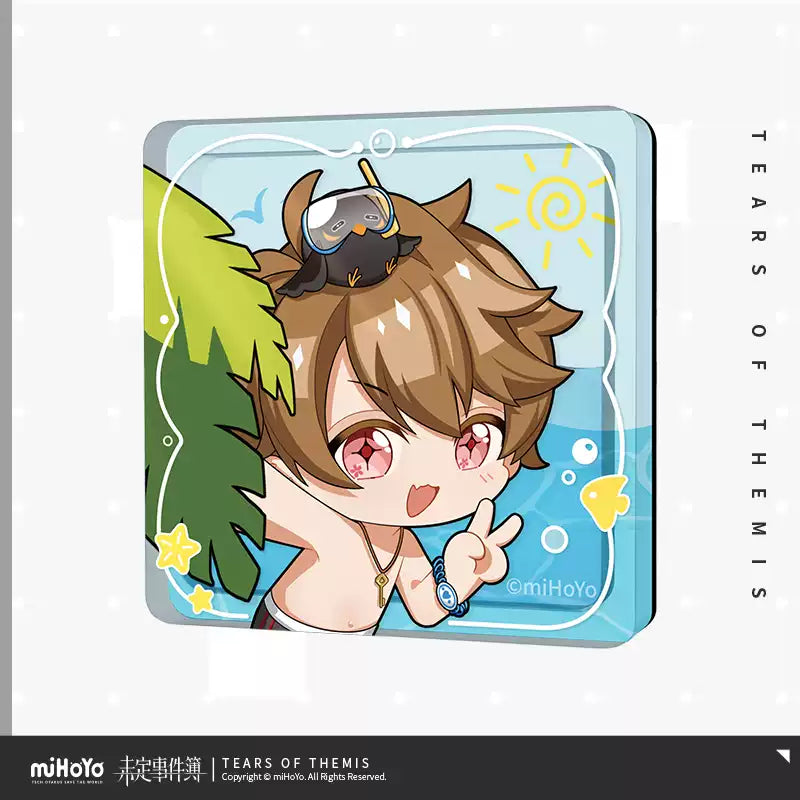 Tears of Themis - Oil-Infused Series Chibi Acrylic Fridge Magnet miHoYo