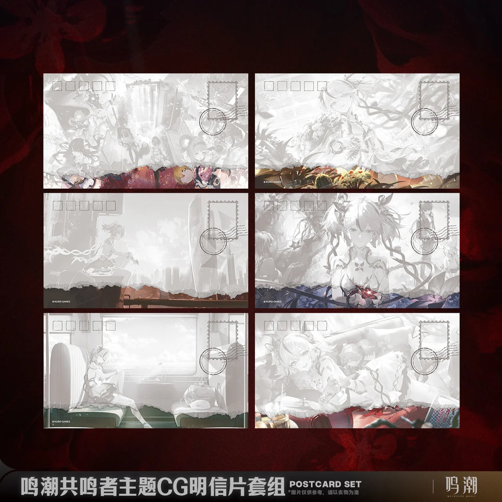 Wuthering Waves - Resonator Themed Story Cinematics Postcard Set KURO GAMES