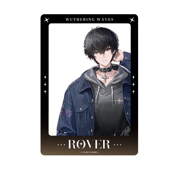 Wuthering Waves - Focused Freeze Series Character Acrylic Clear Card Karasumaya