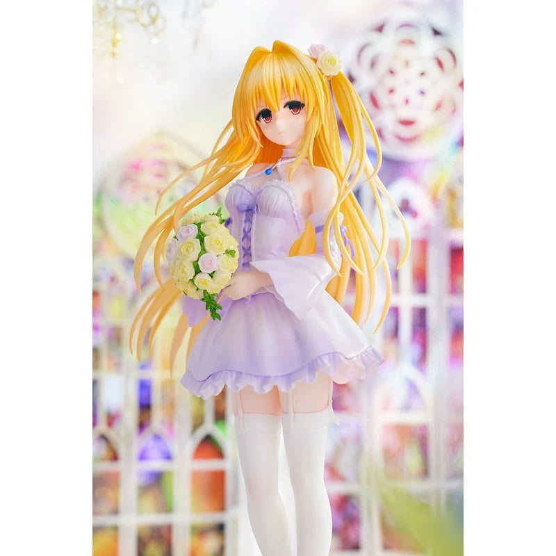 To LOVE-Ru Darkness - Golden Darkness (Wedding Dress Ver.) 1/7 Scale Figure Kadokawa