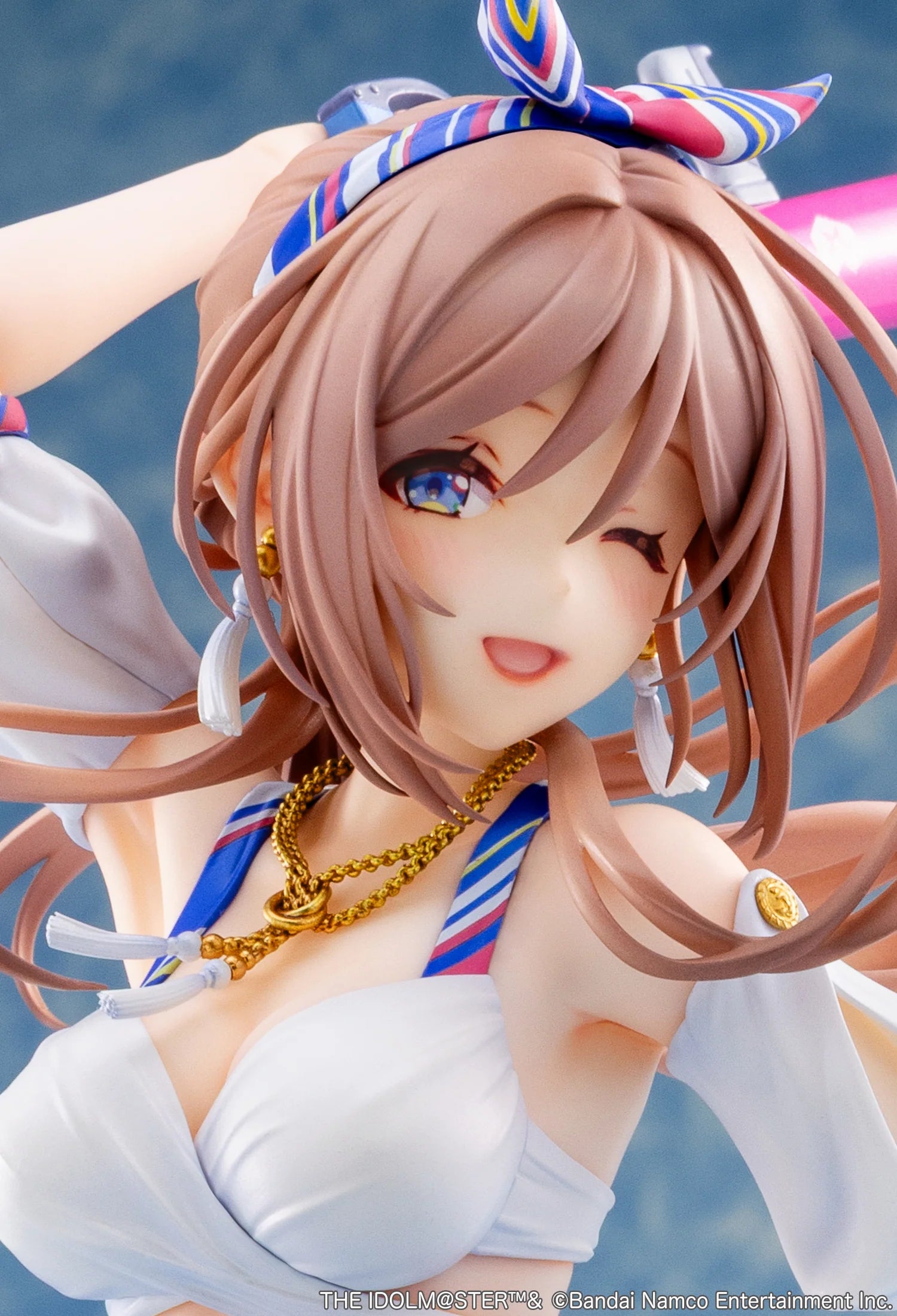 THE IDOLM@STER Gakuen - Rinami Himesaki (Kimi to Semi Blue Ver.) 1/7 Scale Figure Neon Max