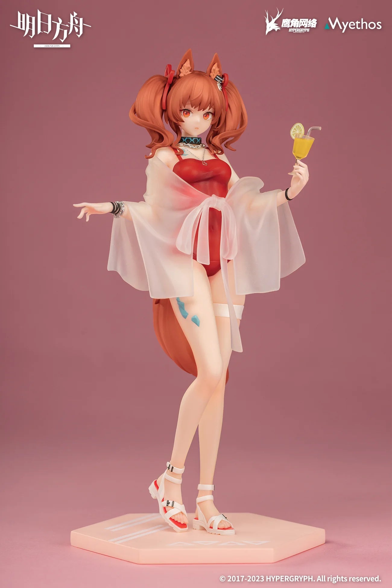 Arknights - Angelina(Summer Time Ver.) Gift+ 1/10 Scale Figure Myethos