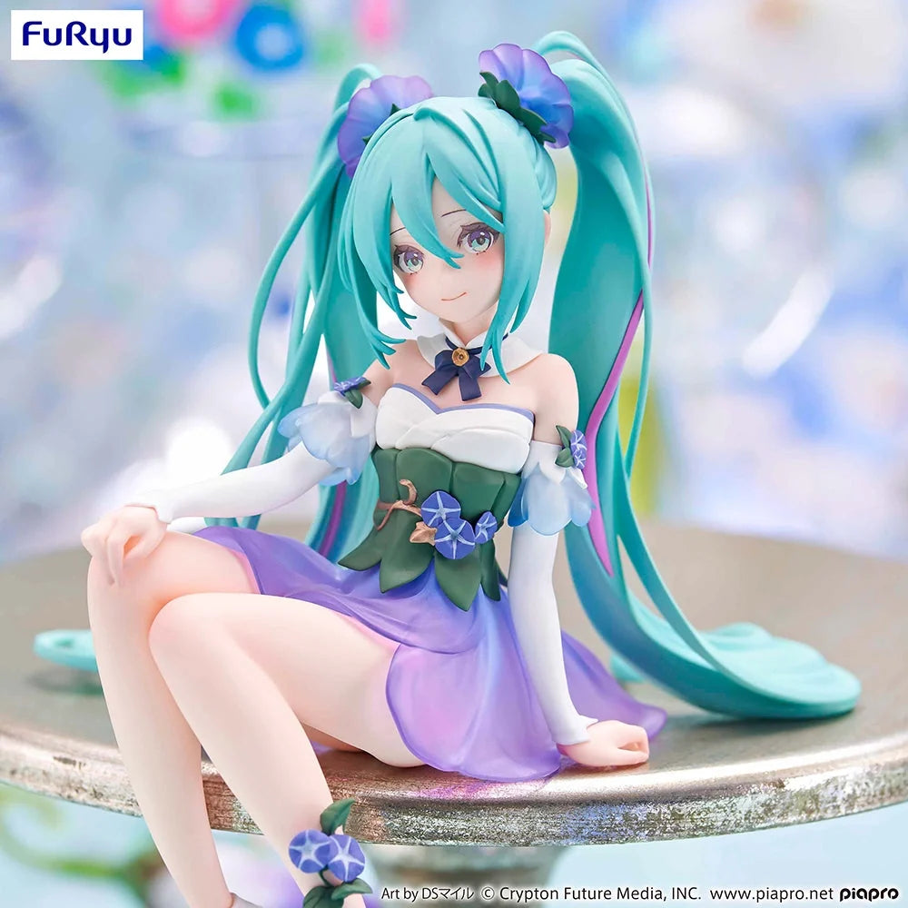 Hatsune Miku - Hatsune Miku(Flower Fairy Morning Glory Ver.) Noodle Stopper Prize Figure FuRyu Corporation
