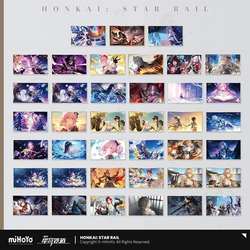 Honkai: Star Rail - Memories of Journeying Together Series PET Shikishi Art Card miHoYo
