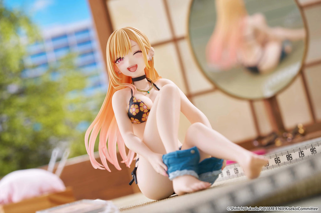 My Dress-Up Darling - Marin Kitagawa (Measured Swimsuit Ver.) Desktop Cute Prize Figure TAITO