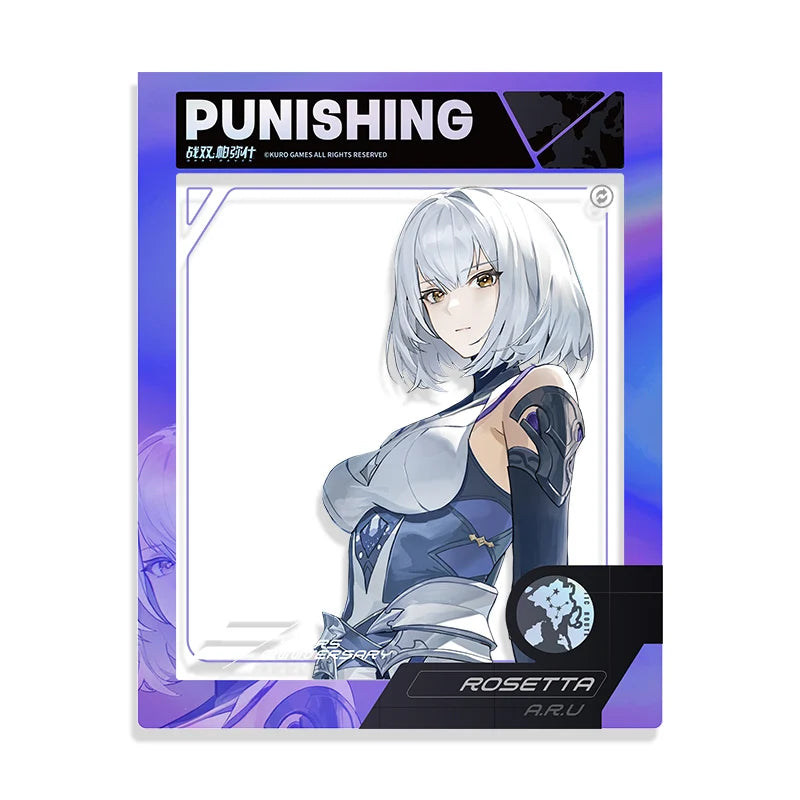 Punishing: Gray Raven - New Adventure Theme 5th Anniversary Celebration Art Paper Frame Card KURO GAMES