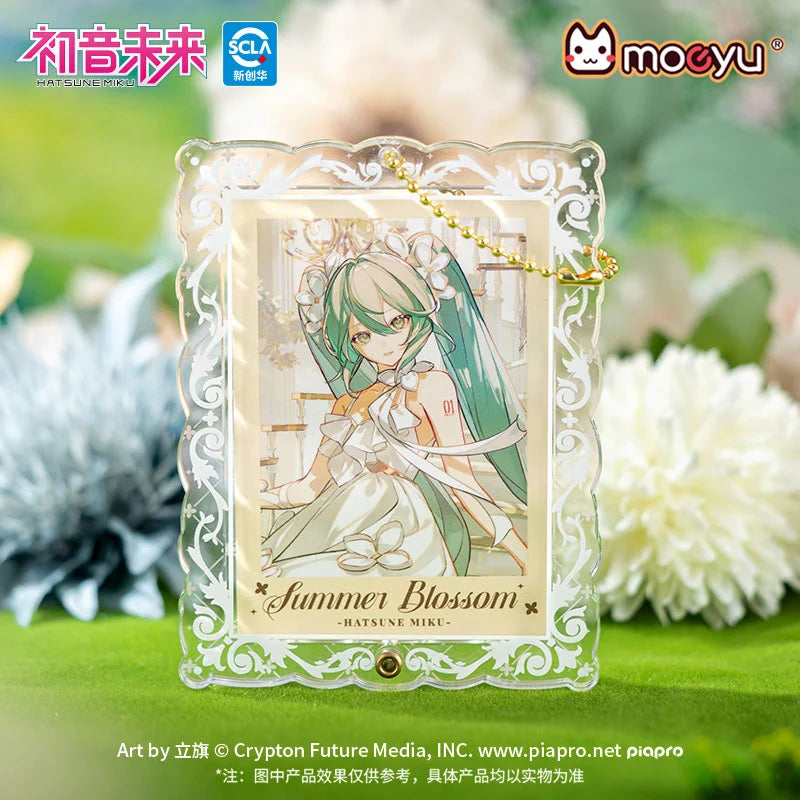 Hatsune Miku - Summer Blossom Series Acrylic Photo Frame Pendant Moeyu