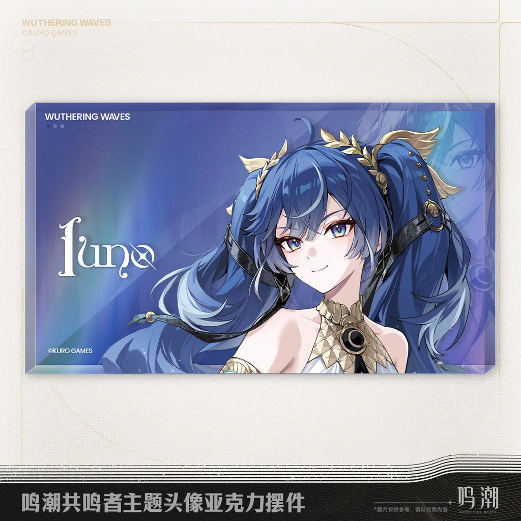 Wuthering Waves - Iuno & Augusta Resonator Themed Avatar Acrylic Block KURO GAMES