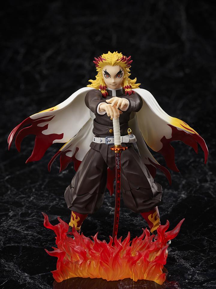 Demon Slayer: Kimetsu no Yaiba - The Movie: Mugen Train - Kyojuro Rengoku [BUZZmod.] 1/12 Scale Figure