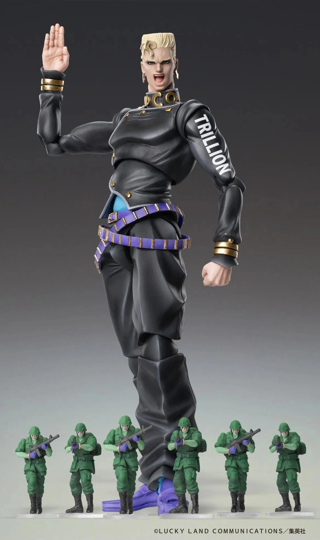 JoJo's Bizarre Adventure: Diamond Is Unbreakable - Keicho Nijimura & BAD COMPANY Action Figure Medicos Entertainment