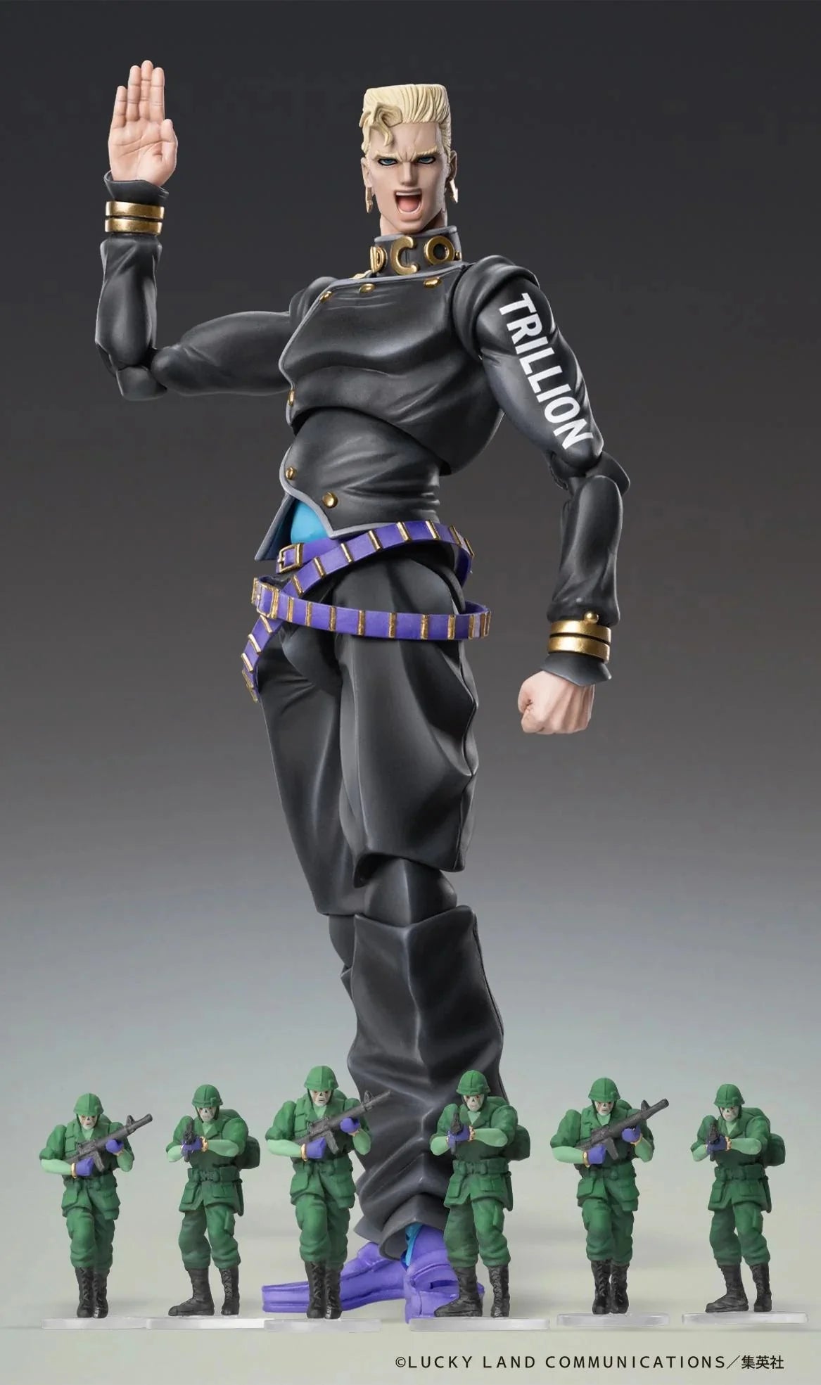 JoJo's Bizarre Adventure: Diamond Is Unbreakable - Keicho Nijimura & BAD COMPANY Action Figure Medicos Entertainment