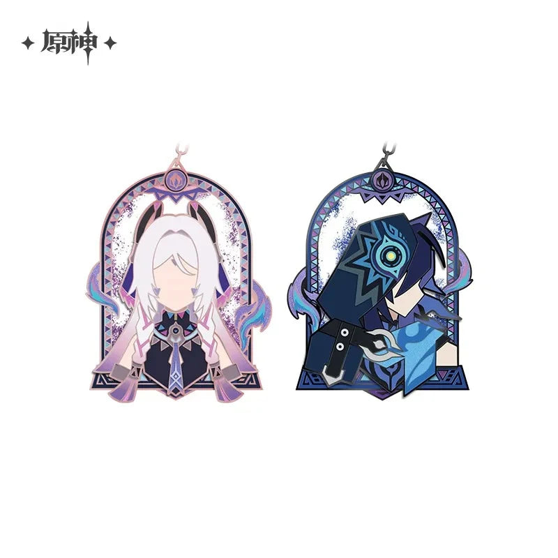 Genshin Impact - Iktomi Spiritseeking Scrolls Glitter Metal Badge miHoYo