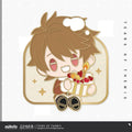 Tears of Themis - Like Sunlight Upon Snow Series Raven Birthday Metal Badge miHoYo