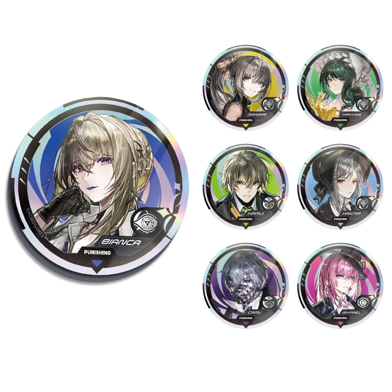 Punishing: Gray Raven - Invisible Rainfall Theme 5th Anniversary Celebration Art Badge KURO GAMES