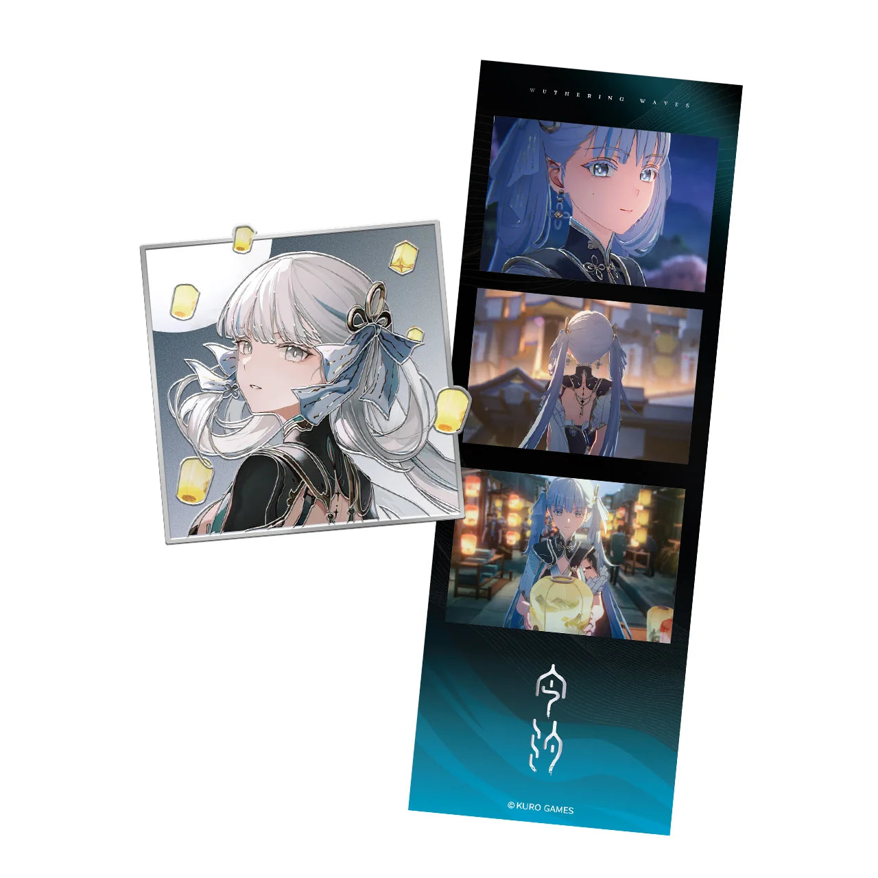 Wuthering Waves - Resonator Themed Metal Badge Photo Card Set KURO GAMES