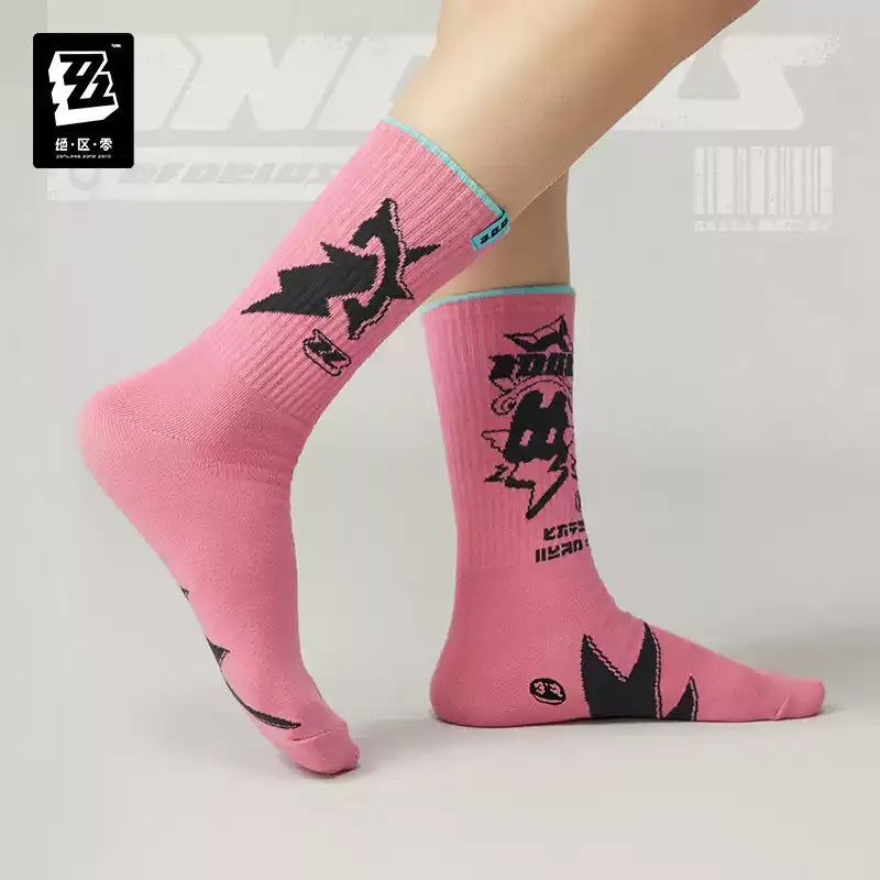 Zenless Zone Zero - Angels of Delusion Printed & Embroidered Socks Set miHoYo