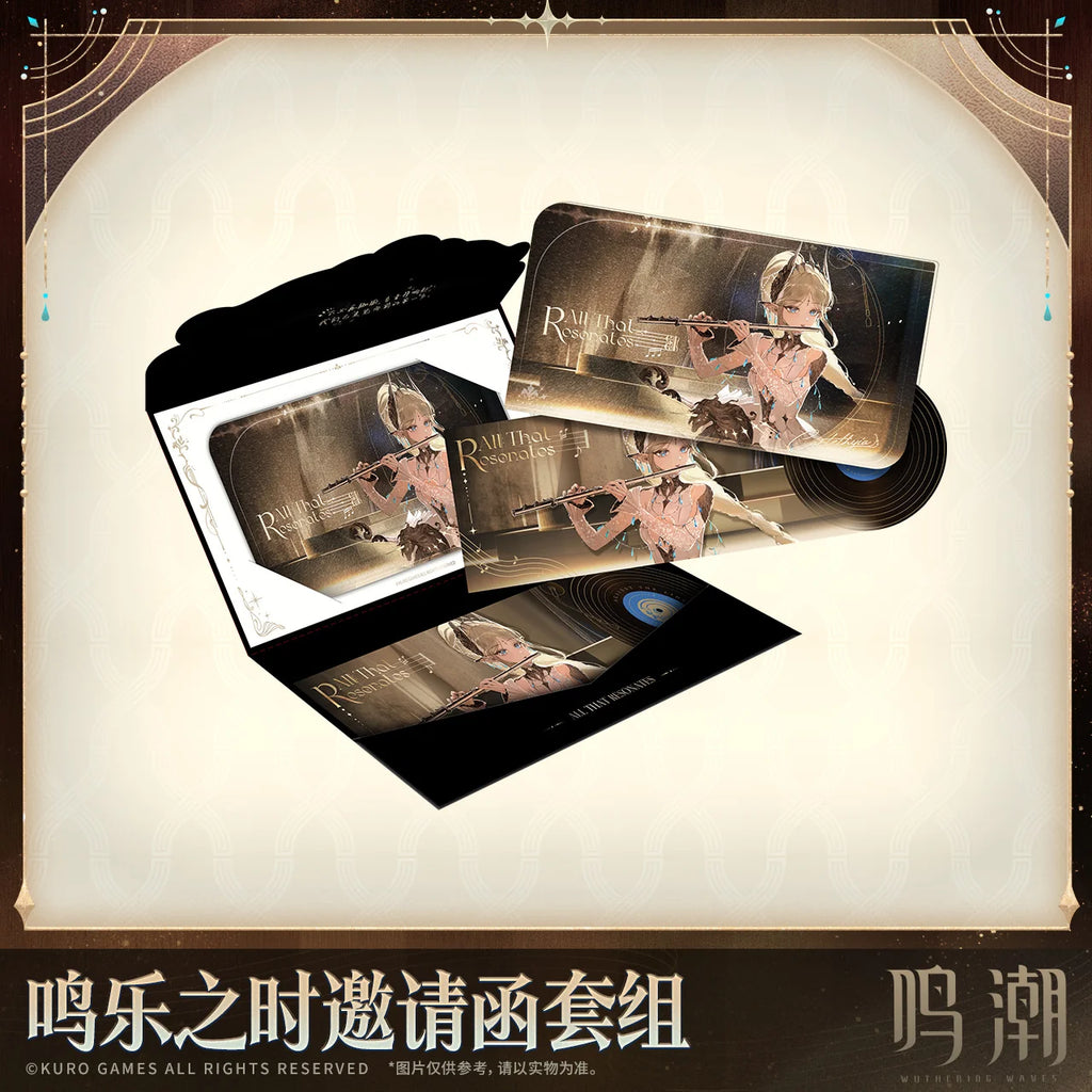 Wuthering Waves - All That Resonates Themed Invitation Set KURO GAMES