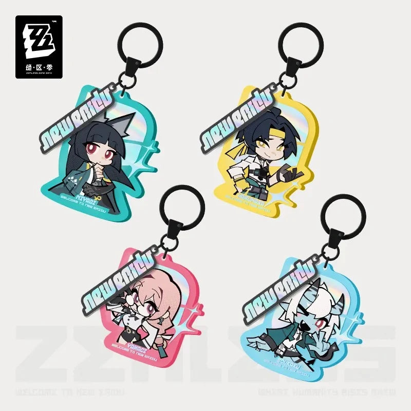 Zenless Zone Zero - Section 6 Ridu Chibi Acrylic Keychain miHoYo