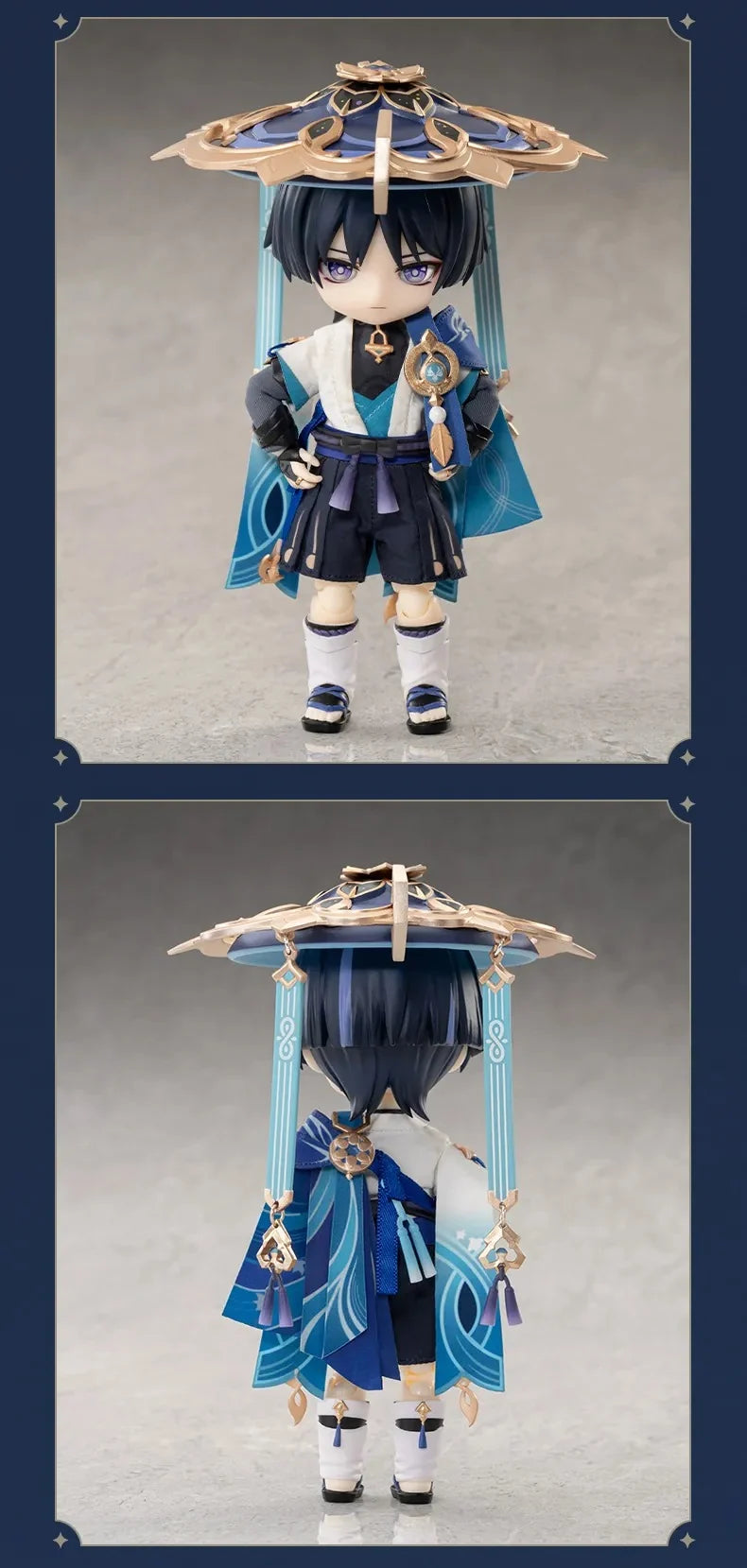 Genshin Impact - Wanderer Dress-Up Action Figure Piccodo