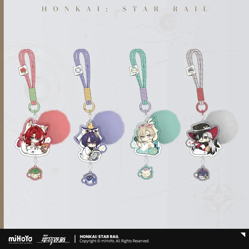 Honkai: Star Rail - Boys Dorm Series Chibi Acrylic Keychain miHoYo
