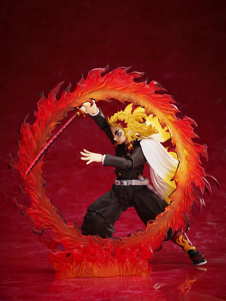 Demon Slayer: Kimetsu no Yaiba - The Movie: Mugen Train - Kyojuro Rengoku [BUZZmod.] 1/12 Scale Figure