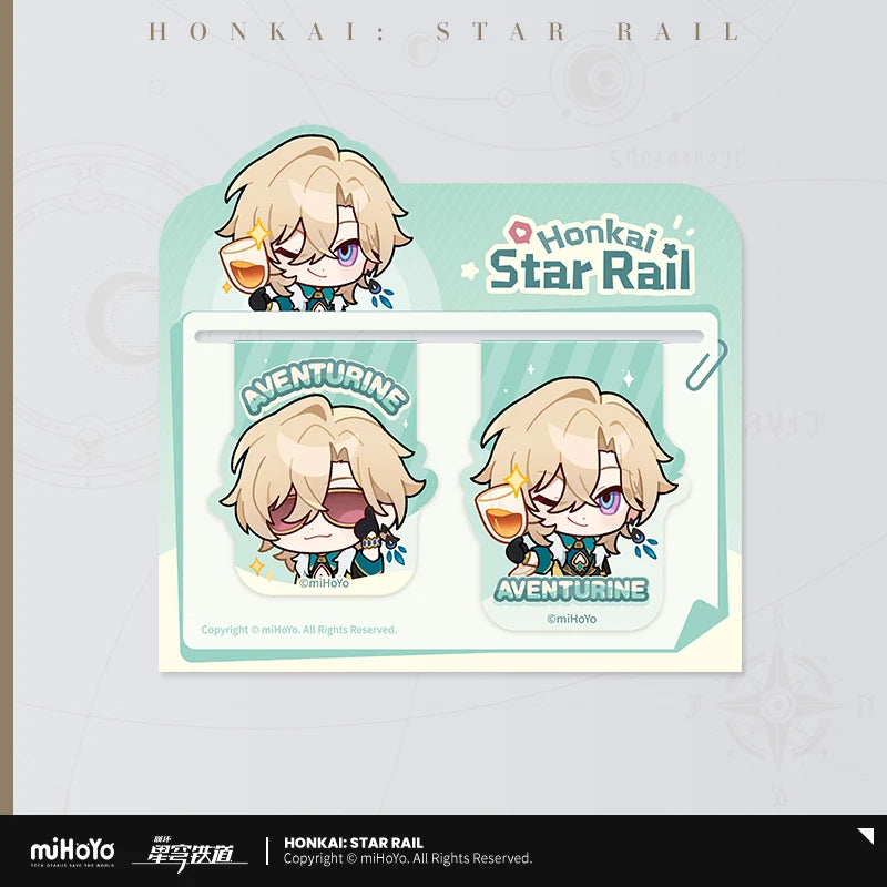 Honkai: Star Rail - Pom-Pom Gallery Soft Magnetic Bookmark Set miHoYo