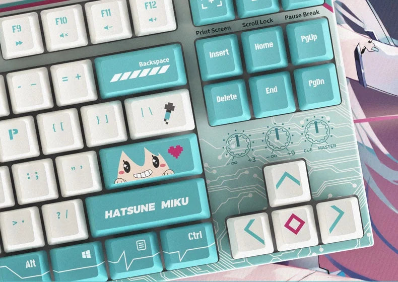 Hatsune Miku - Future Beat Varmilo Mechanical Keyboard Moeyu