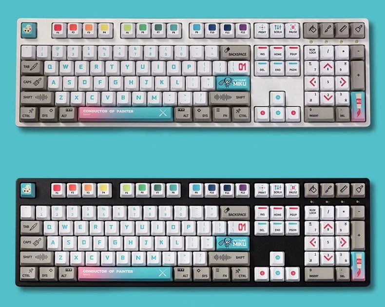 Hatsune Miku - Hatsune Miku Full Keycap Set Moeyu