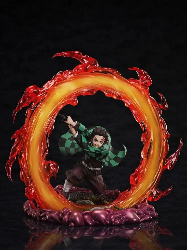 Demon Slayer: Kimetsu No Yaiba - Tanjiro Kamado Hinokami Kaguya Clear Blue Sky 1/8 Scale Figure Aniplex