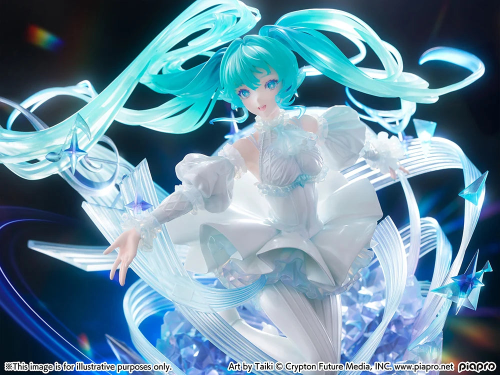 Hatsune Miku - Hatsune Miku (Crystal Dress Ver.) 1/7 Scale Figure CyberZ