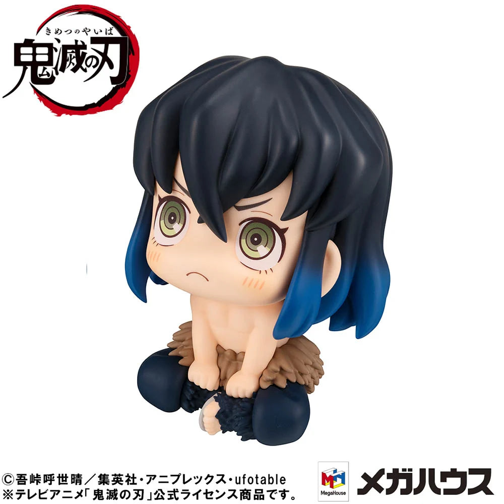 Demon Slayer: Kimetsu no Yaiba - Zenitsu Agatsuma (Smile Ver.) & Inosuke Hashibira (Bossy Ver.) [with gift] Lookup Mini Figure MegaHouse