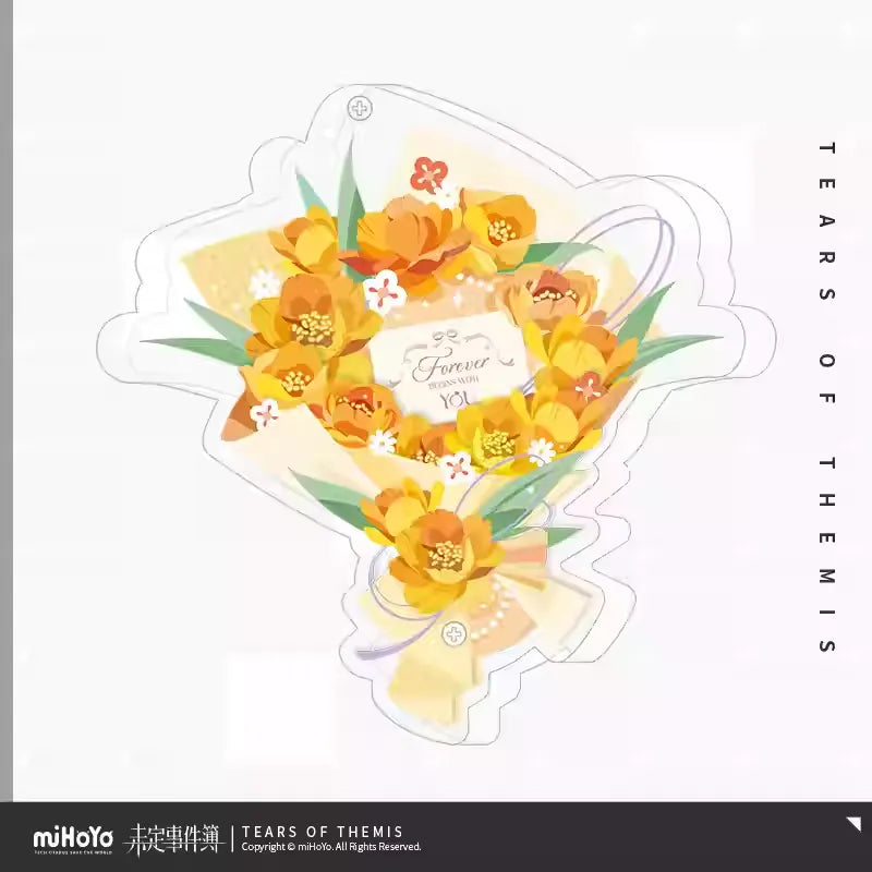 Tears of Themis - Forever Begins With You Series Flower Bouquet Acrylic Photo Frame miHoYo