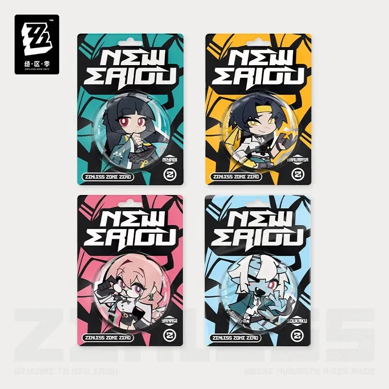 Zenless Zone Zero - Section 6 Ridu Chibi Badge miHoYo