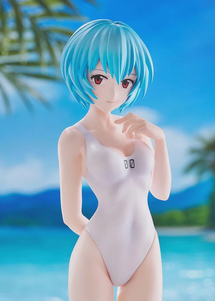 Rebuild of Evangelion - Rei Ayanami & Asuka Shikinami Langley (Beach Queens Ver.) L Size POP UP PARADE Wave
