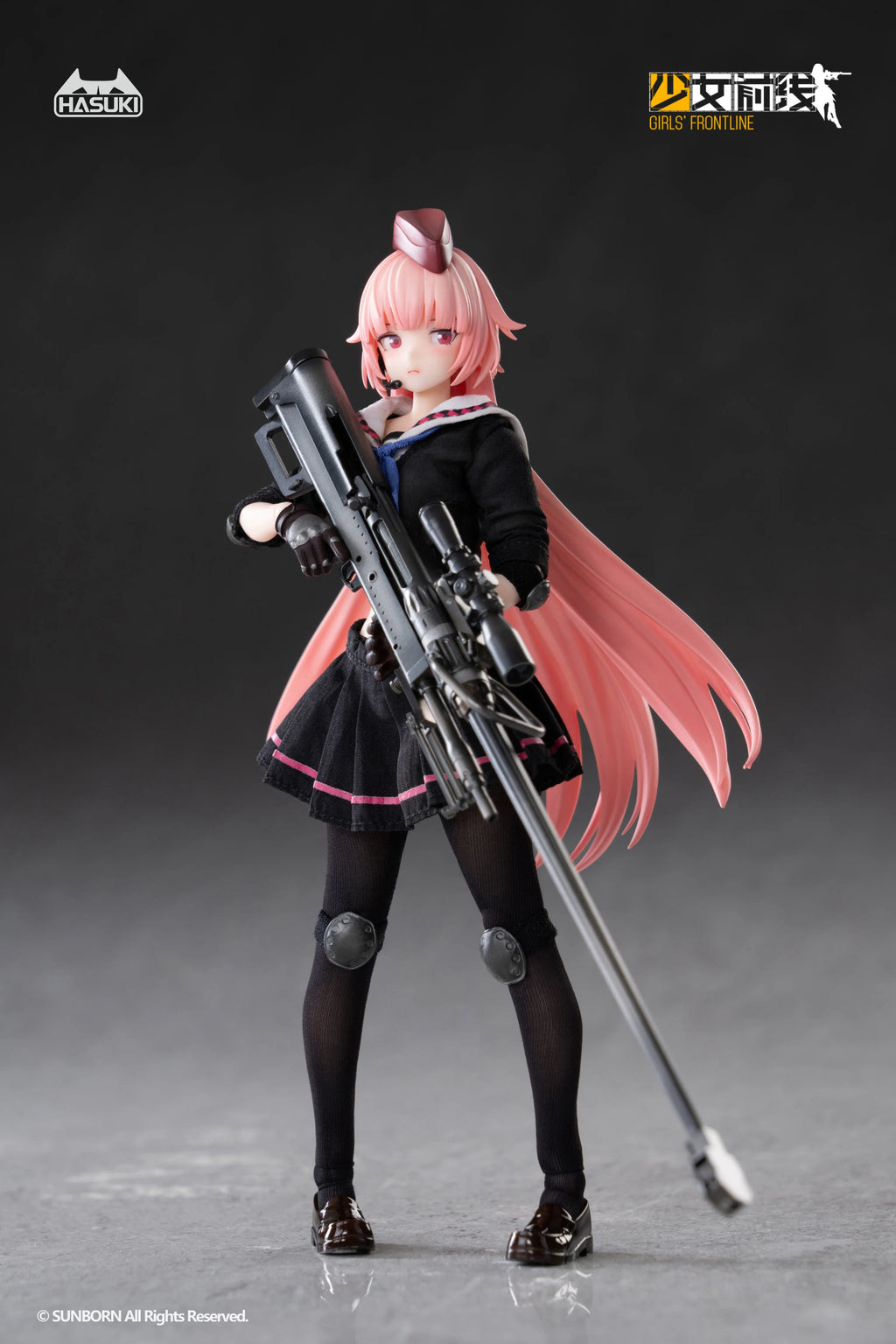 Girls' Frontline - NTW-20 Pocket Art Series 1/12 Scale Action Figure HASUKI