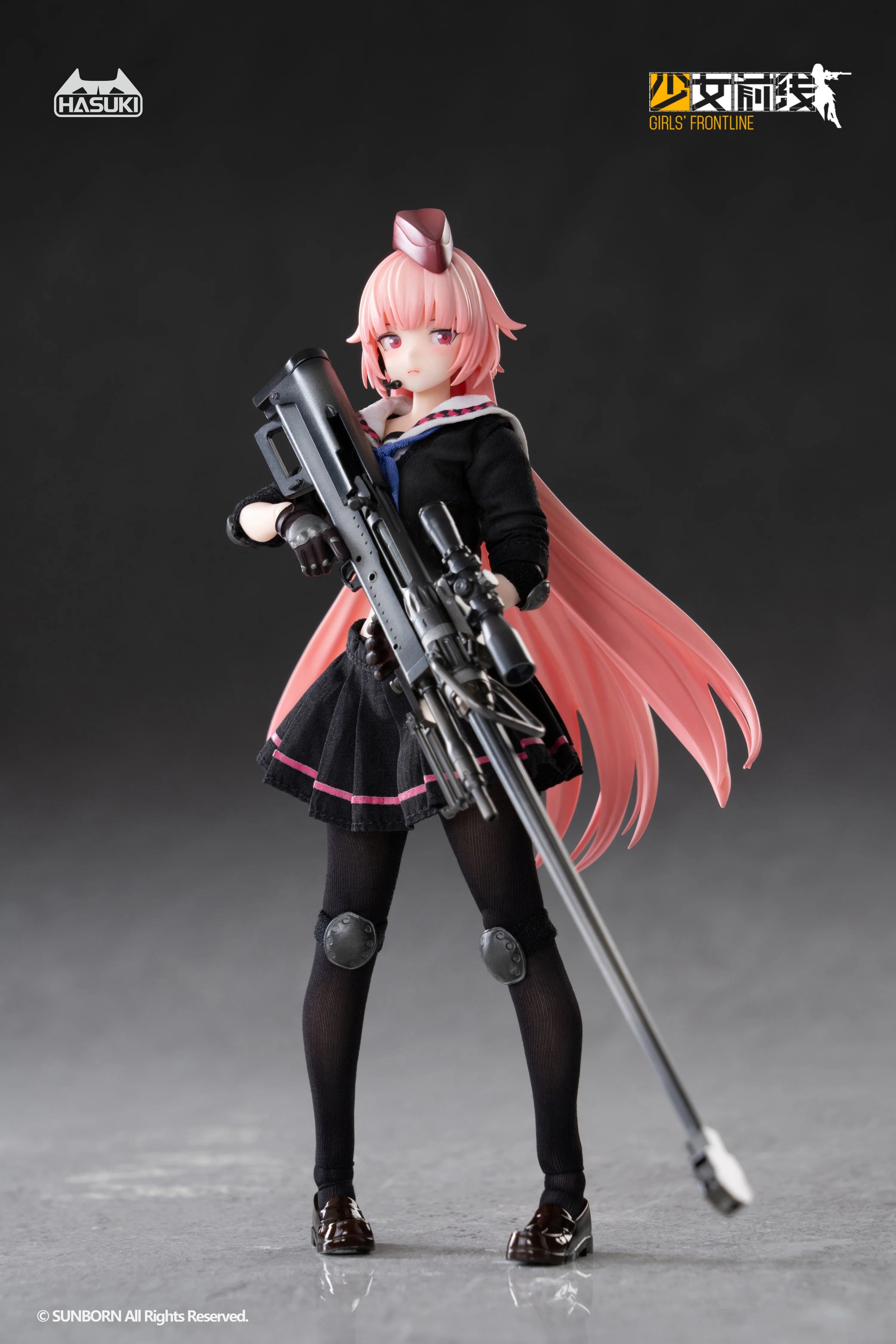 Girls' Frontline - NTW-20 Pocket Art Series 1/12 Scale Action Figure HASUKI