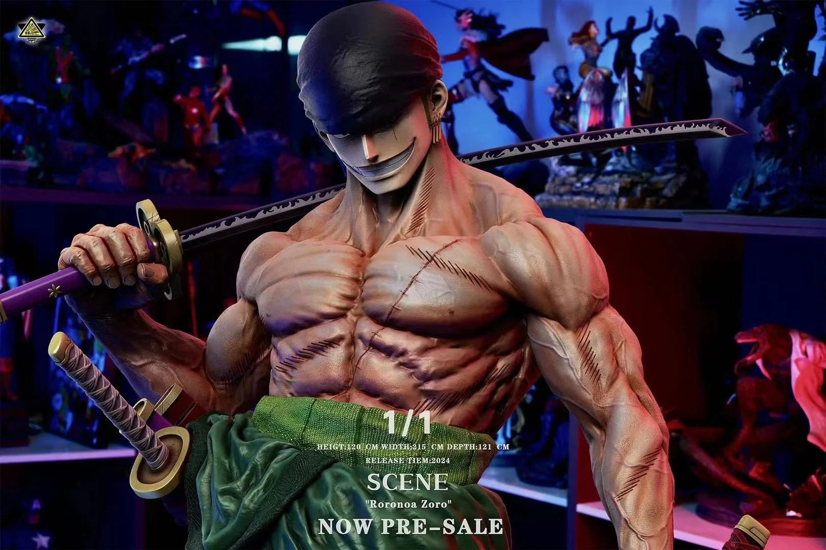 Super Bomb Studio - 1/1 Roronoa Zoro | 1/1 Roronoa Zoro