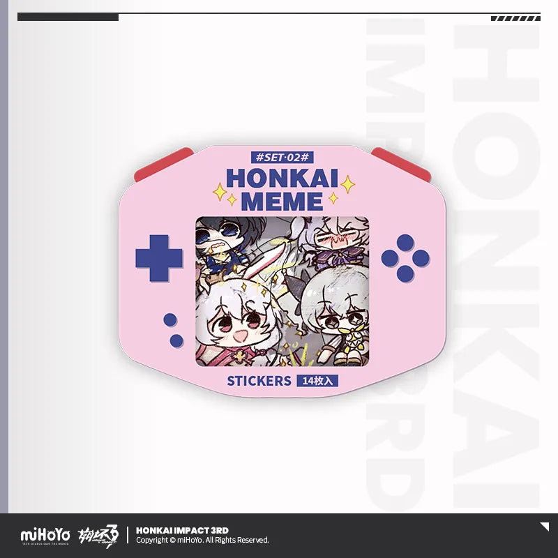 Honkai Impact 3rd - HONKAI MEME Sticker Set miHoYo