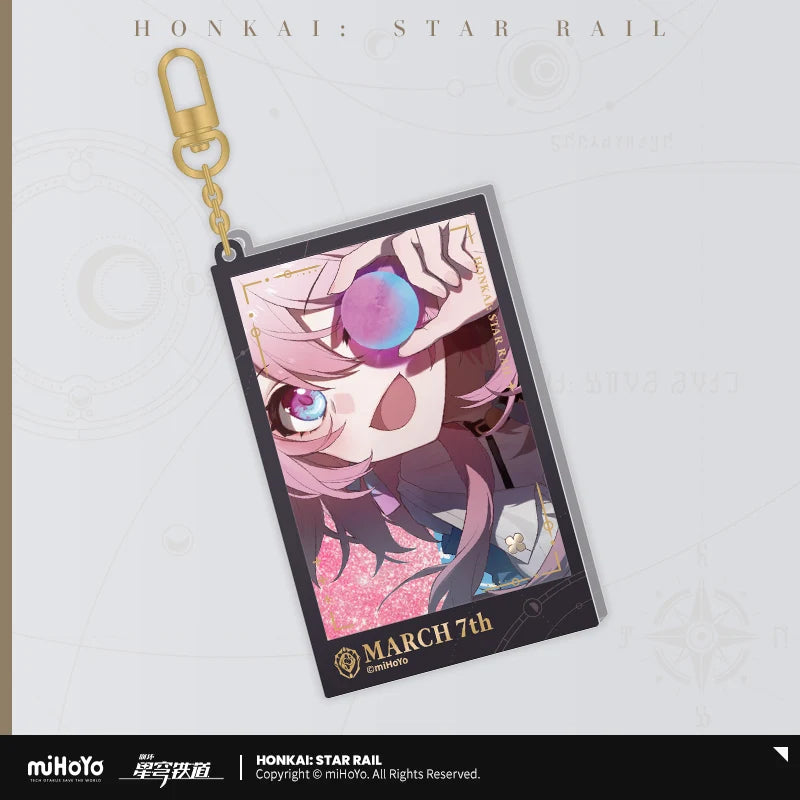 Honkai: Star Rail - Departure Countdown Series Glitter Quicksand Acrylic Keychain miHoYo