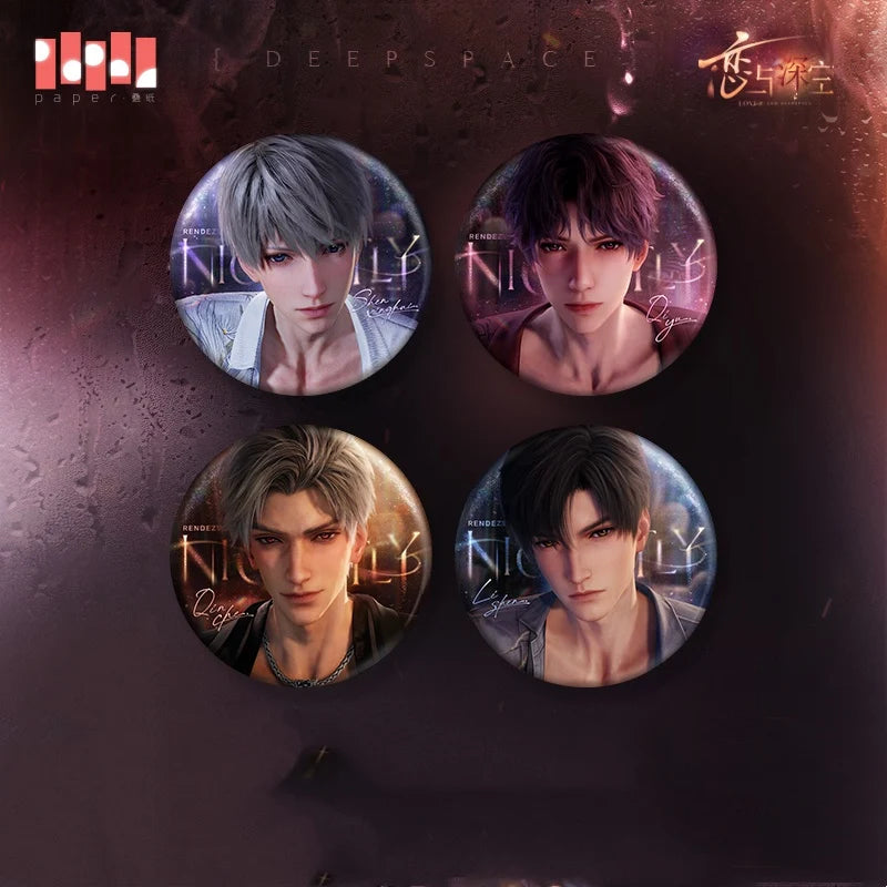 Love and Deepspace - Nightly Rendezvous Series Badge InFold Games