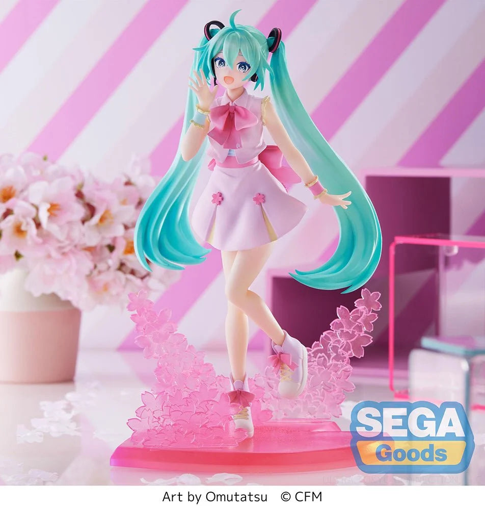 Hatsune Miku - Luminasta Hatsune Miku Series Sakura Miku (Omutatsu Ver.) Prize Figure SEGA