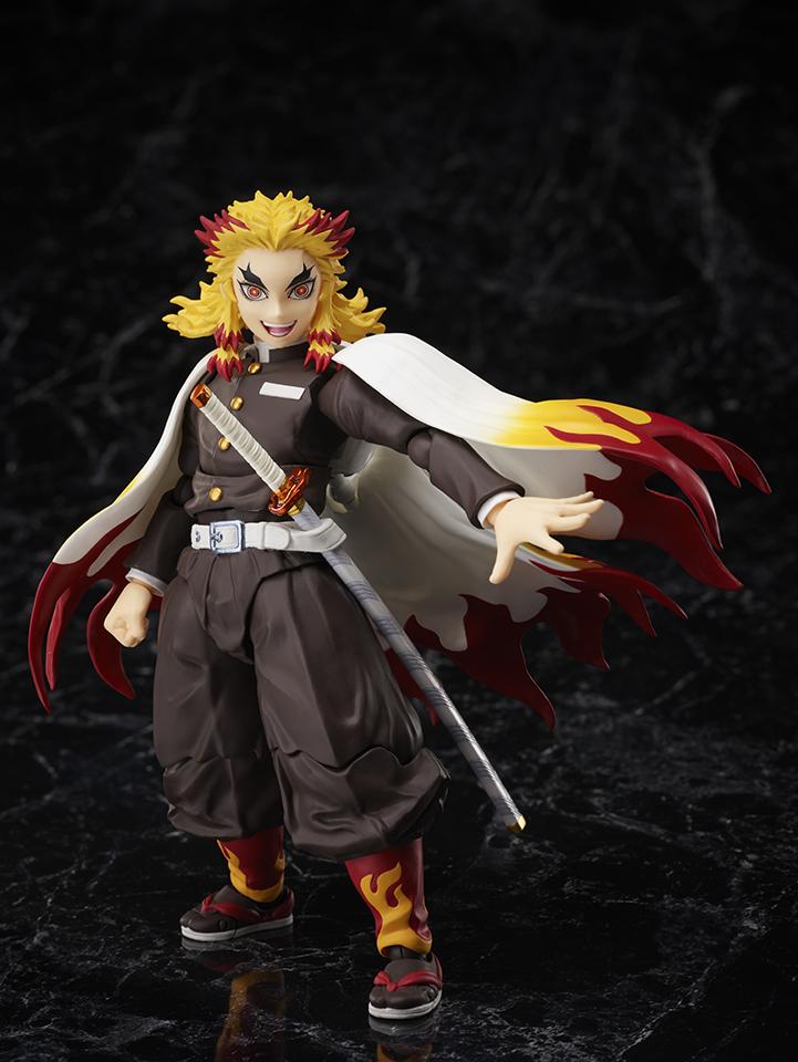 Demon Slayer: Kimetsu no Yaiba - The Movie: Mugen Train - Kyojuro Rengoku [BUZZmod.] 1/12 Scale Figure
