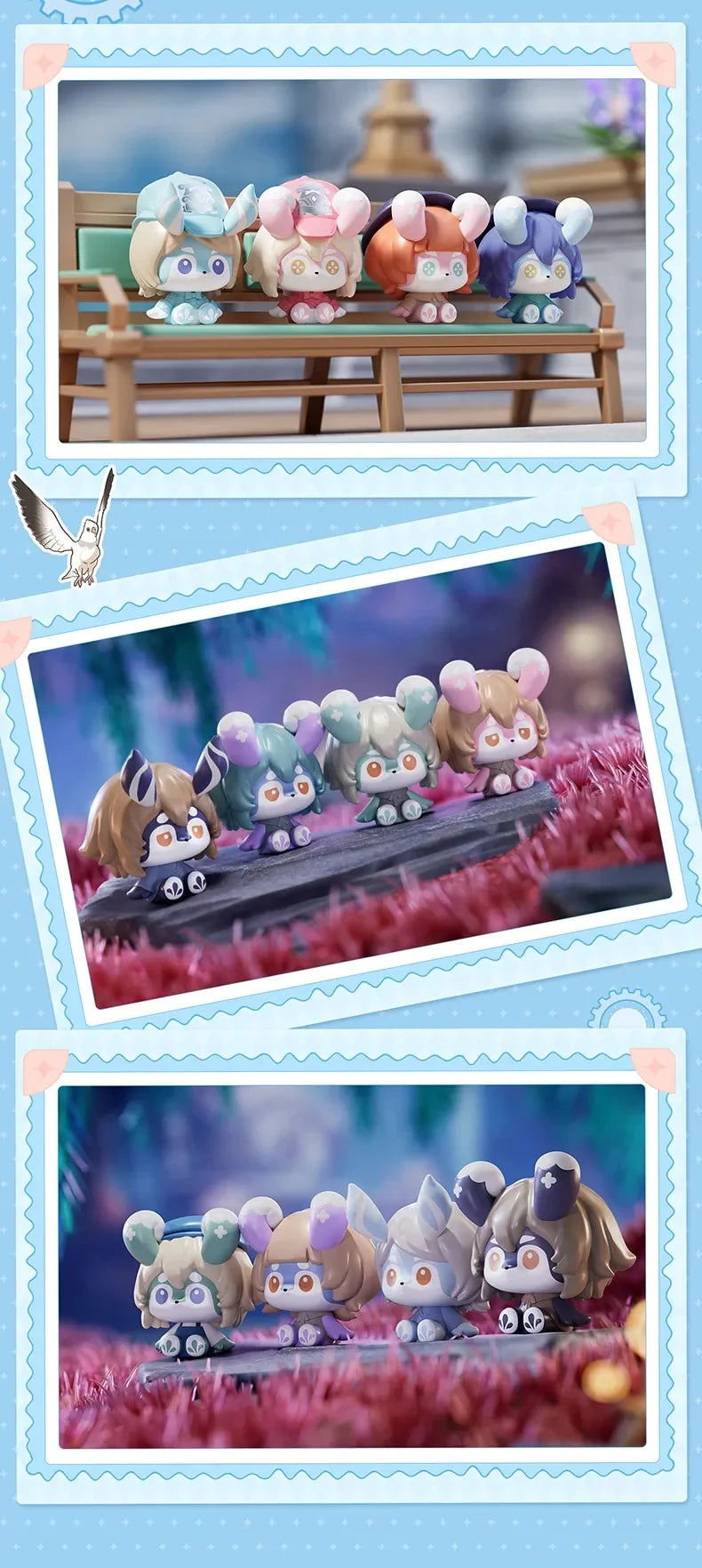 Genshin Impact - Mona Series Fantasy Creatures Mini Blind Bag miHoYo