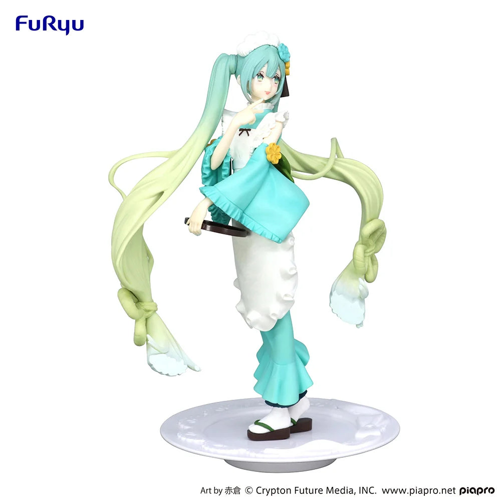 Hatsune Miku - Hatsune Miku (Matcha Green Tea Parfait Mint Ver.) Exceed Creative Prize Figure FuRyu Corporation