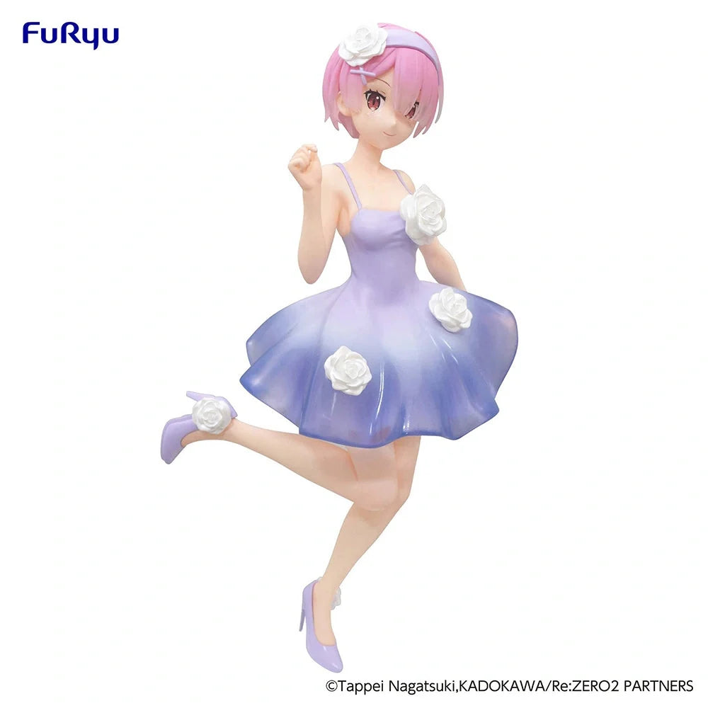 Re:ZERO Starting Life in Another World - Ram(Flower Dress Ver.) Trio-Try-iT Prize Figure FuRyu Corporation