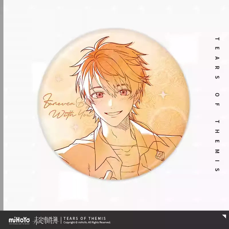 Tears of Themis - Forever Begins With You Series The Proposition of Love Tin Badge miHoYo