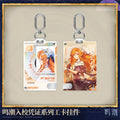 Wuthering Waves - Sigrika Entry Permit Series ID Card Keychain KURO GAMES