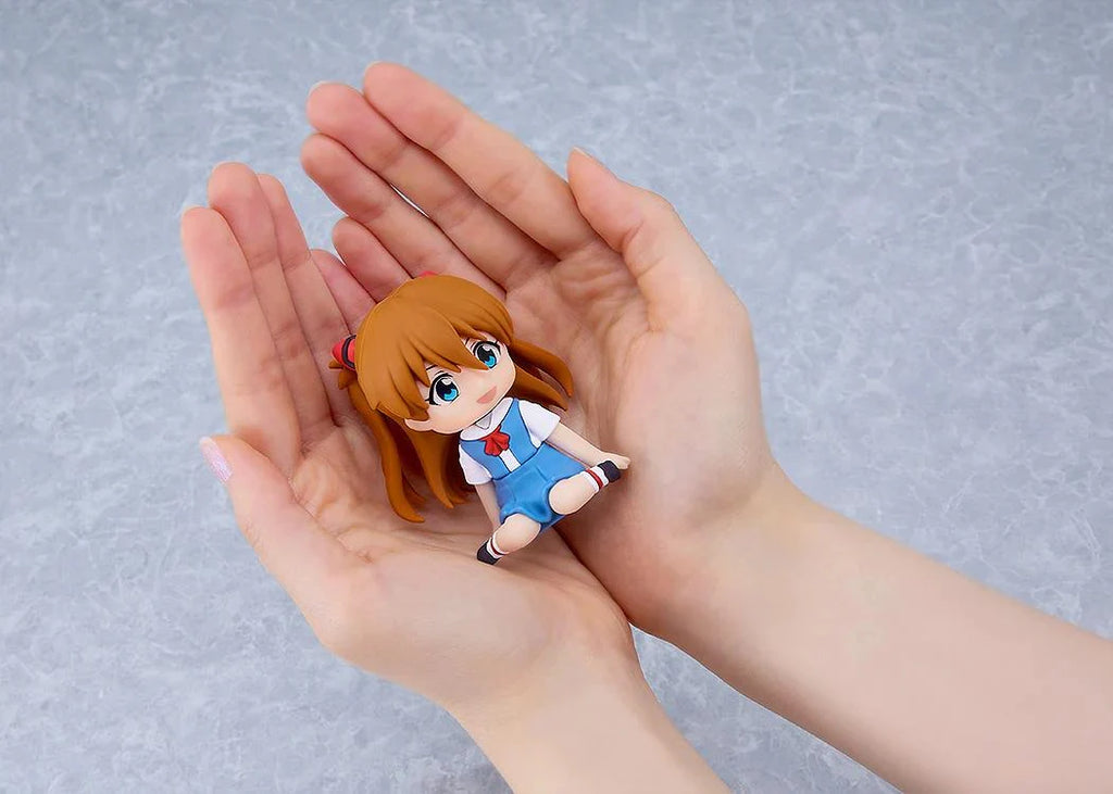 Rebuild of Evangelion - Rei Ayanami & Asuka Shikinami Langley Rubber Keychain Good Smile Company